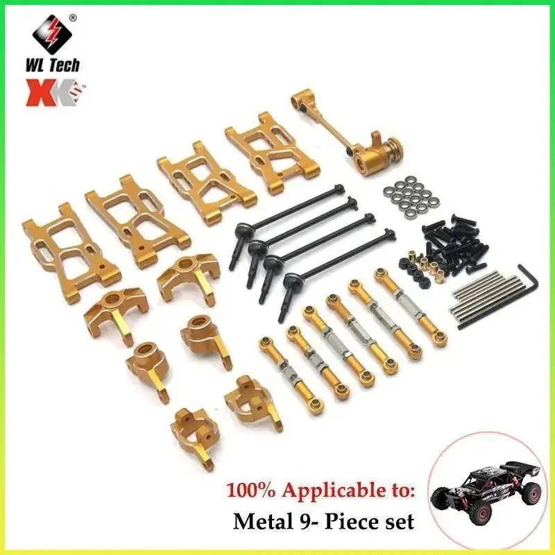 Wltoys 124019 124018 124016 124017 144001 1/12 1/14 Rc Auto Metalen Hoofd Centrale As Aandrijfas Differentieel Upgrade Onderdelen