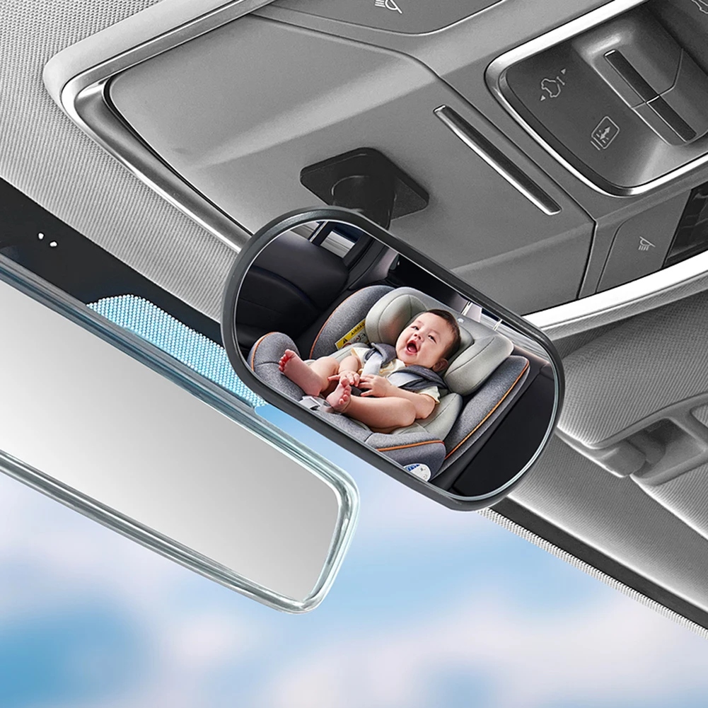 Baby Car Mirror Wide Angle Backseat Monitor Automotive Rearview Baby Observation Mirror Car Interior Accessories