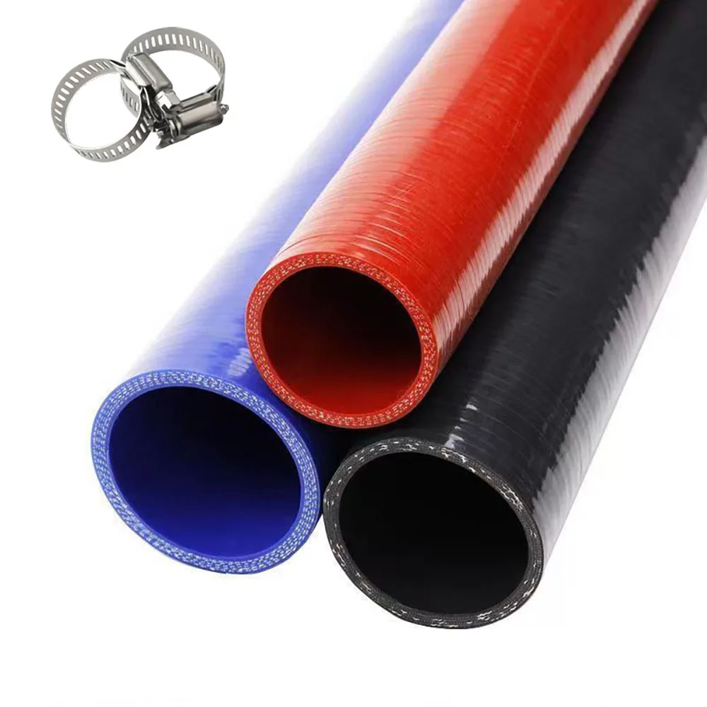 Silicone hose, high temperature resistant connecting tube, intercooler hose, cuttable rice tube, multi-layer laminated silicone