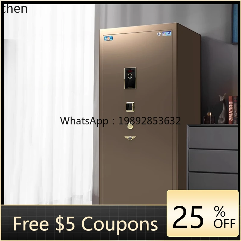 safe household large CSP certification file cabinet 3C double door password safe all steel anti-theft large capacity