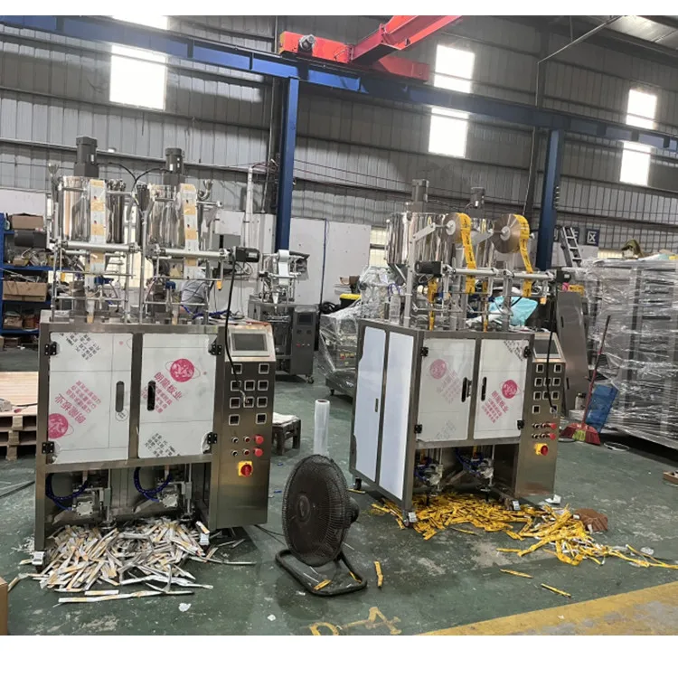 2 Year Warranty Double Lane Pack Machine For Powder 2 Lane Stick Packaging Machine