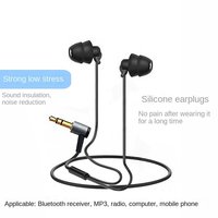 Universal 3.5mm Wired Headphones Short Earphone HIFI Heavy Bass Headset Music Earphone for Phone / MP3 / Bluetooth Audio Adapter