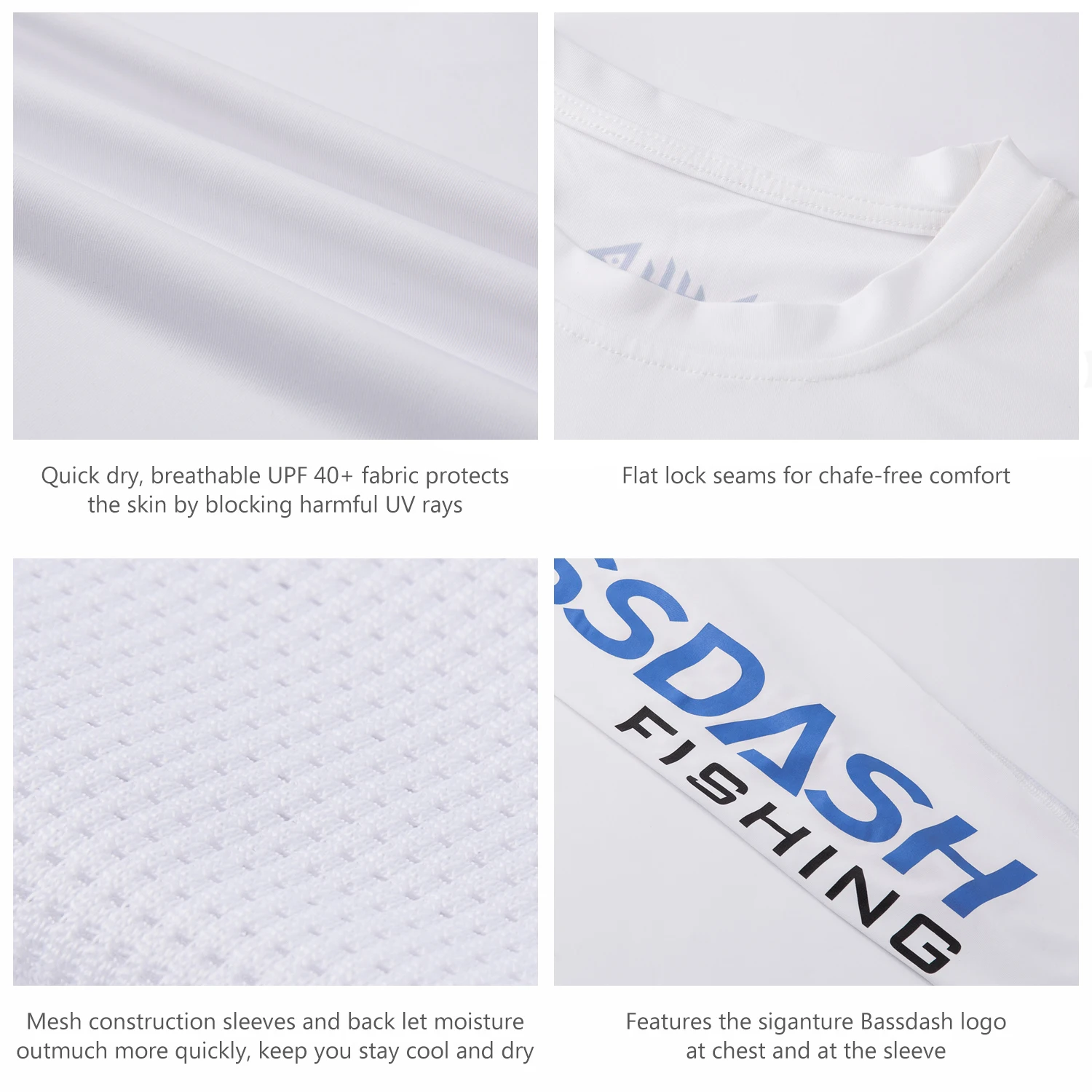 Bassdash-Camiseta de manga larga de pesca para hombre, camisa de verano resistente a los rayos UV, transpirable, ultrafina, sensación de frío y seco