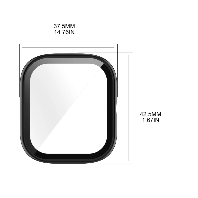 Funda a prueba golpes para Mini funda para reloj GTS4, carcasa protectora lavable, envío directo