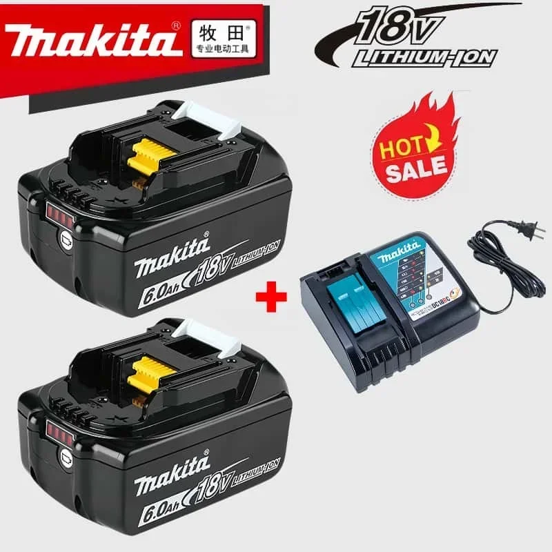 

NEW Original Makita 6Ah/5Ah/ Makita 18V Battery BL1830B BL1850B BL1850 BL1840 BL1860 BL1815 Replacement Lithium Battery