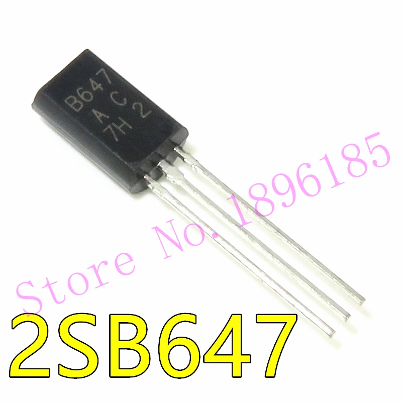 

B647 2SB647 TO-92L in stock Silicon PNP transistor in a TO-92LM Plastic Package