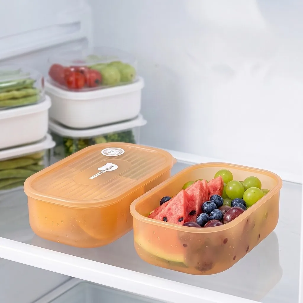Plastik-Bento-Box für Kinder, Schul-Lunchbox mit 3 Fächern, Geteilte Mahlzeiten-Vorbereitungs- und Aufbewahrungsbehälter, Mikrowellengeeignete Snack-Behälter