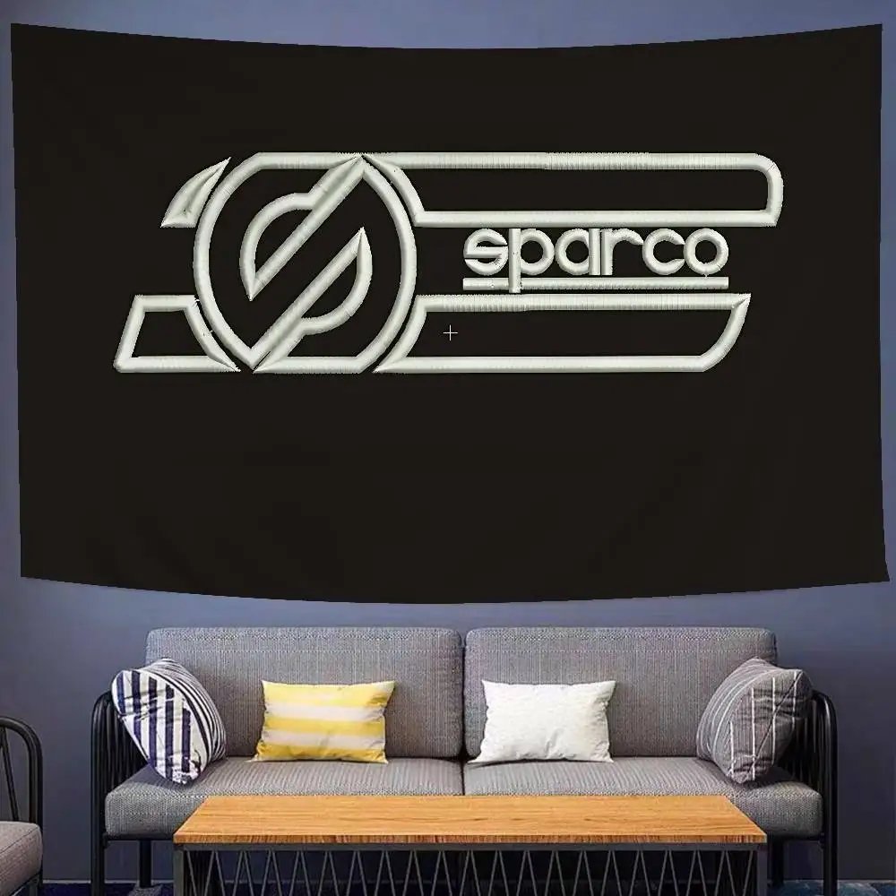 S-Sparcos Logo Chart Tapestry Art Science Fiction Room Home Decor Cheap Hippie Wall Hanging