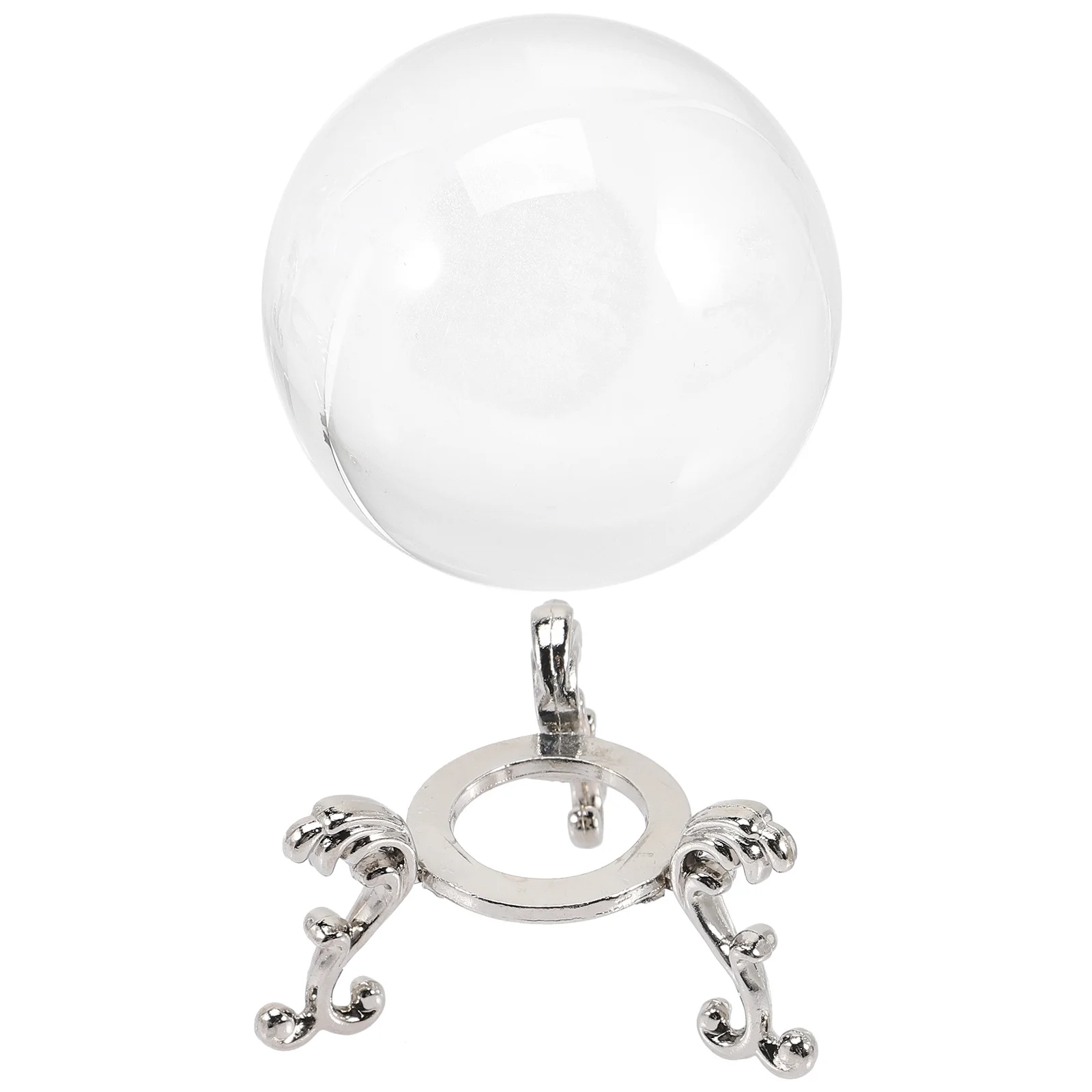 

1Set Crystal Ball Sphere with Base Clear Artificial Crystal Modern Home Office Decoration Desktop Art Craft Gift