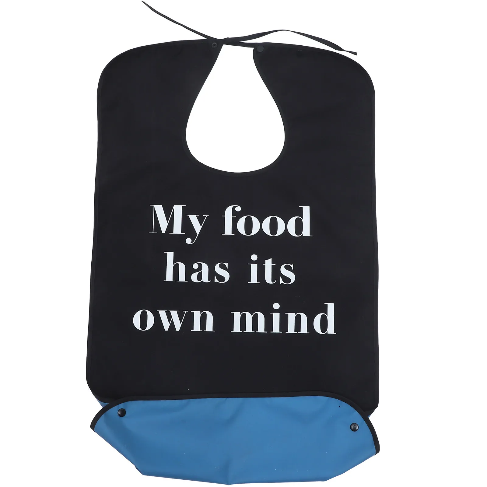 

Waterproof Adult Bib for Elderly and Bedridden Patients Heavy-Duty Polyester Dining Protector Reusable Washable Household