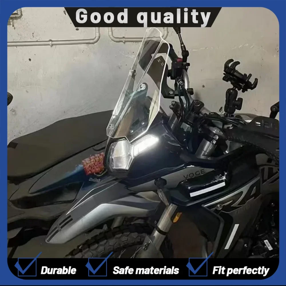 【Good quality】Motorcycle Fit Rally300 Accessories Windshield Sports Windscreen Wind Deflector For Loncin Rally 300 / VOGE 300GY