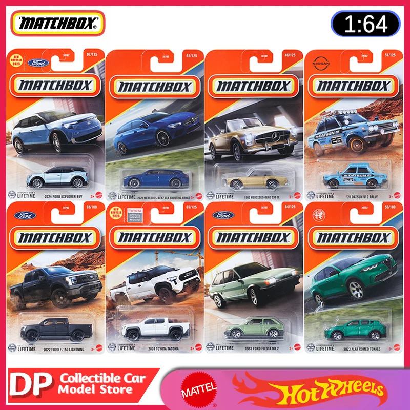 Matchbox 2025 New Card Art Dash 30782 A Mainline Series Original Model Car Toys Collectible Diecast Vehicle, Ship Now