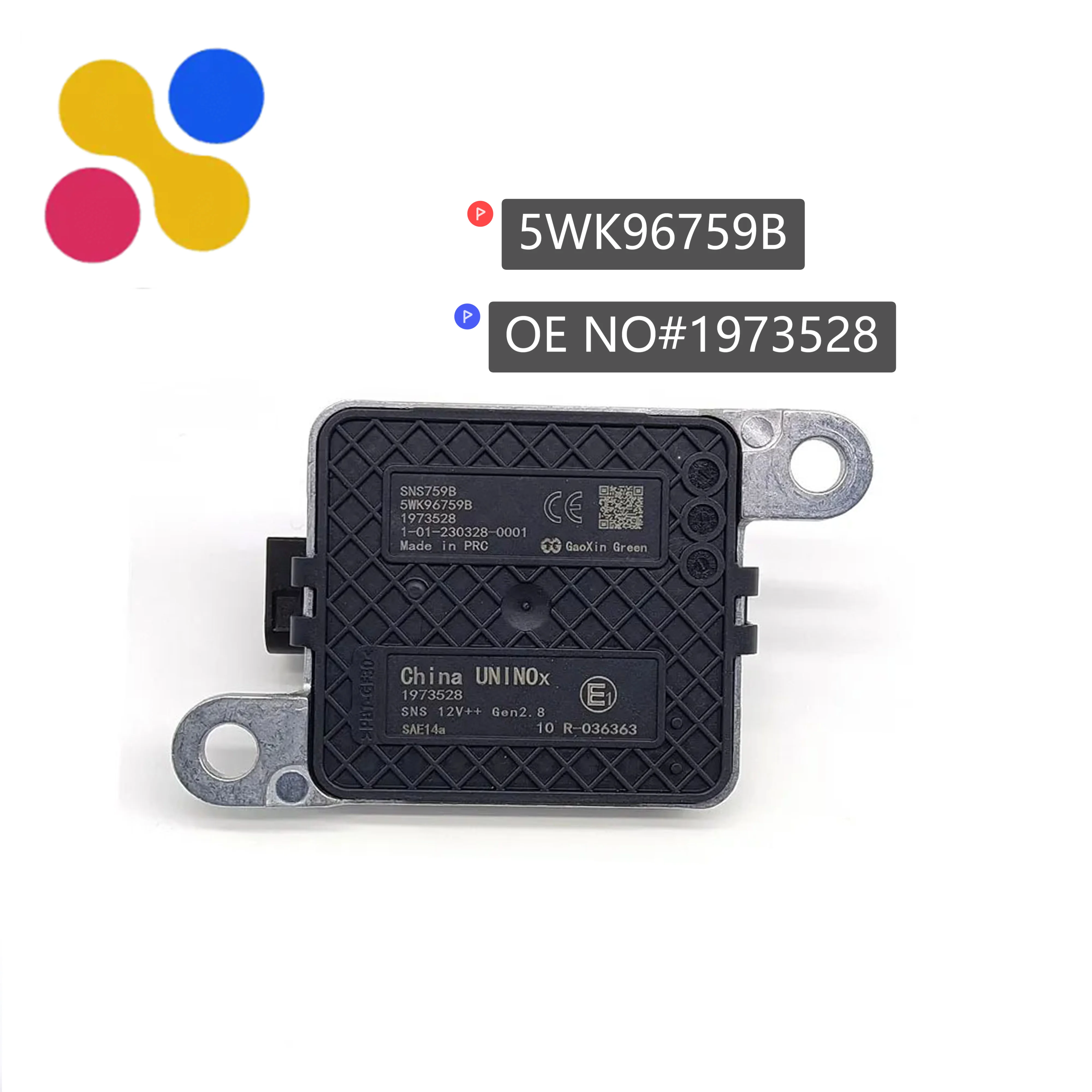 

1973528 NOx Sensor 5WK96759B High Quality Nitrogen Oxide Sensor NOx Sensor 12V For DAF Truck Diesel Engine SCR