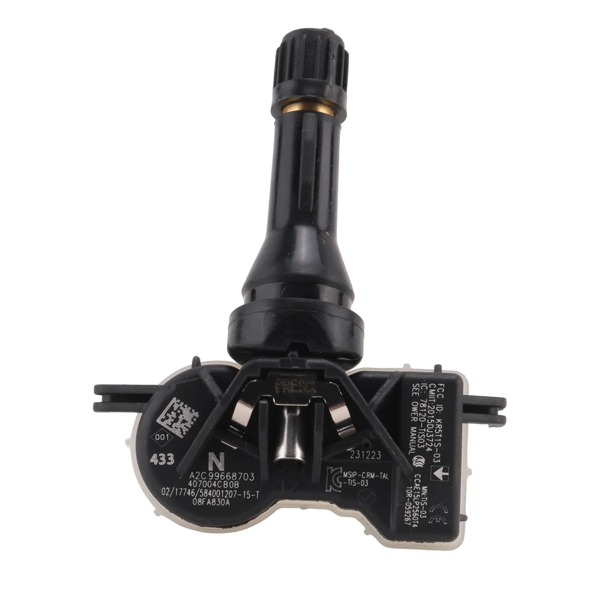 Moniteur TPMS de pression des pneus, 1 pièce, adapté à Nissan Renault Infiniti 407004 CB0B 407004 CB0A