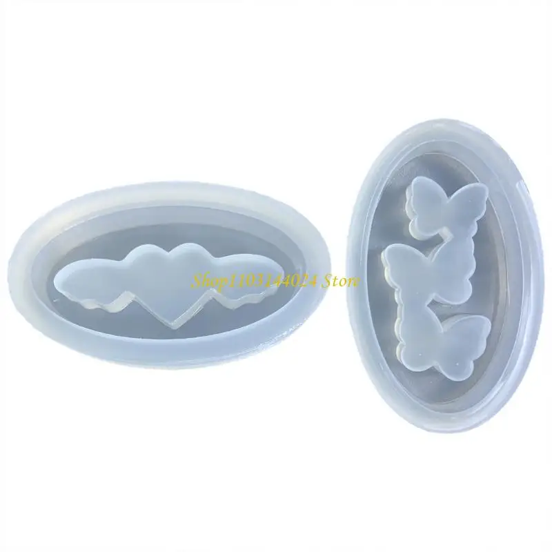 N5KE Oval Resinting Shaker Mould ، قوالب سيليكون Epoxy Quickone ، قالب شاكر الراتنج
