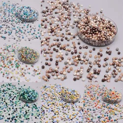 2024 New Color 4mm 125pcs/bag Rondelle Faceted Crystal Glass Beads Round Loose Spacer Beads for Jewelry Making DIY