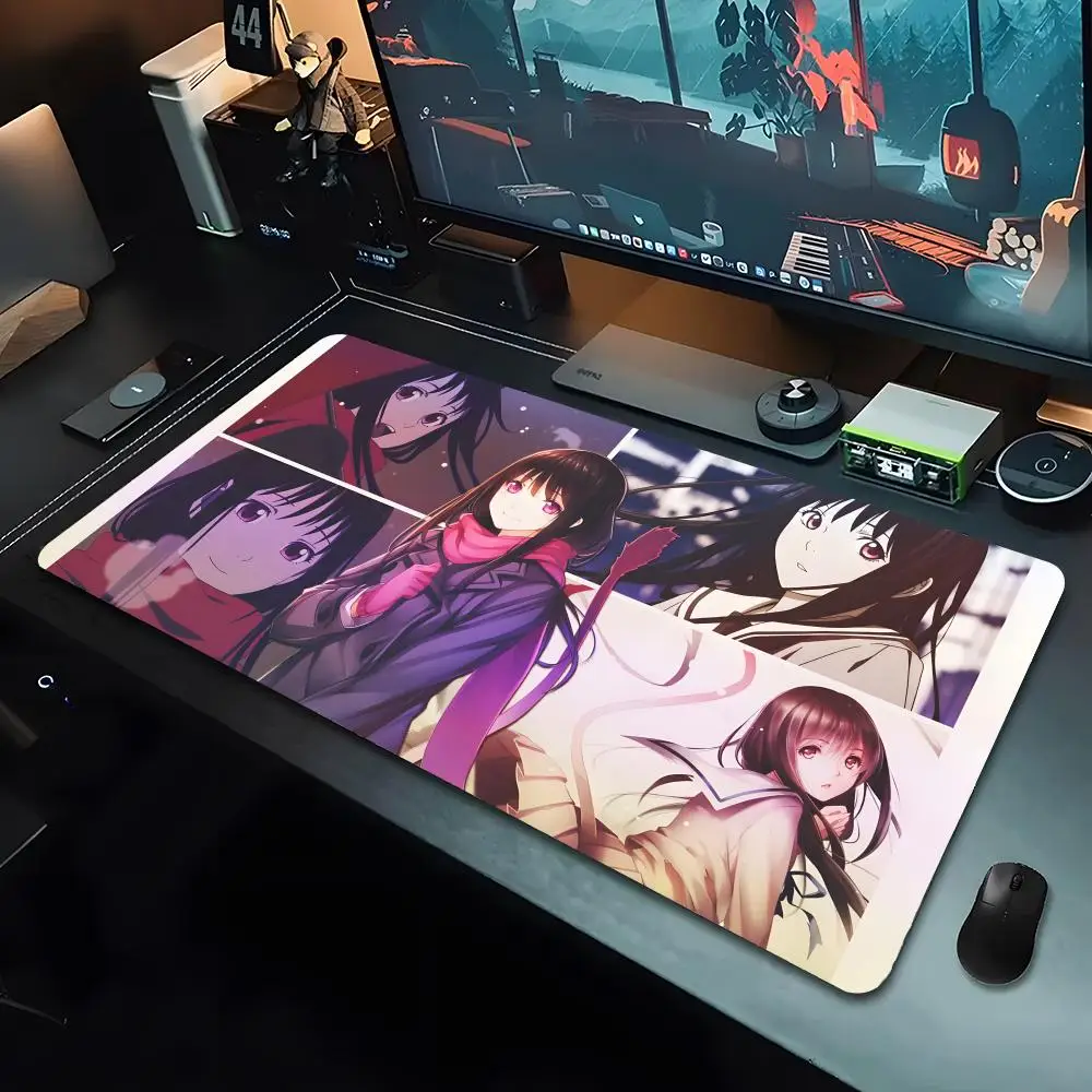 

Коврик для мыши N-Noragami Yato H-Hiyori Iki, большой игровой коврик с защитой от скольжения, утолщенный, для компьютерной клавиатуры, стола, рабочего места