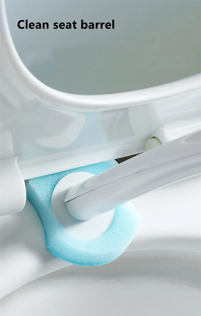 Clou Sjokker Reserve Toiletborstel 40 cm Met Chrome Greep