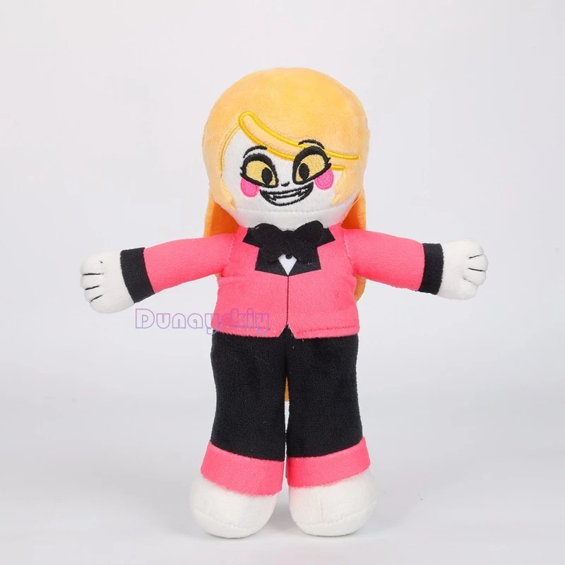 30cm alastor pelúcia adam hazbined cos hotéis macio traje de pelúcia bonito plushie figura infernos para crianças presente natal