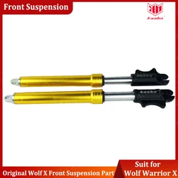 Gold Kaabo Wolf Warrior X Front Absorber Suspension Kaabo Wolf Warrior X GT Front Absorber Suspension Official Kaabo Accessories