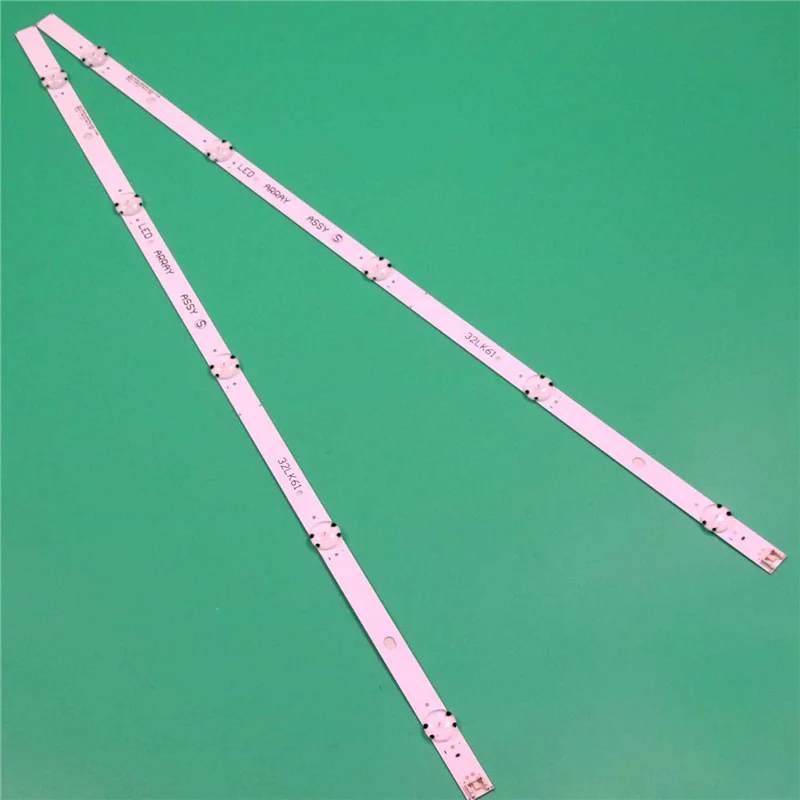 2PCS/Set Brand New TV's LED Lamp Bars 32LJ61_BOE(FHD)_5LED Backlight Strips Innotek 17Y 32inch_A-Type LED_ARRAY_Rev0.2 Planks