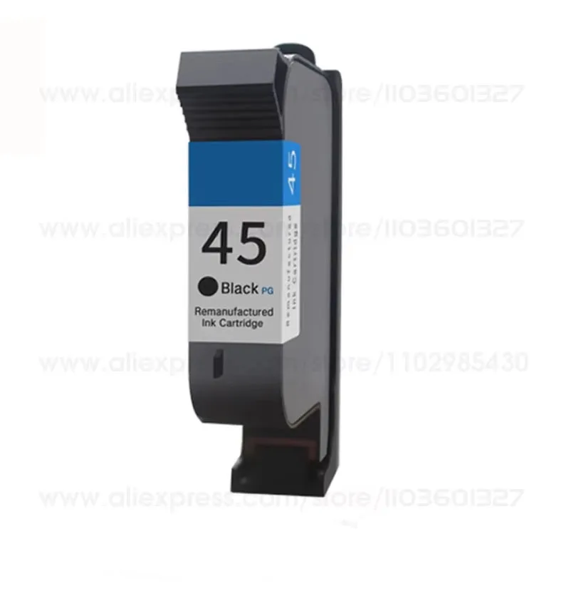 Import New 45 Black Ink Cartridge 51645 51645A Replacement For DeskJet 710C 870CXI 830C 880C 890C 895CXI 930C 950C Printer