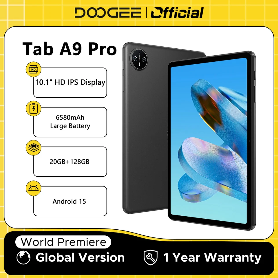 DOOGEE Tab A9 Pro Tablet 10.1 DOOGEE Tab A9 Pro Tablet 10.1