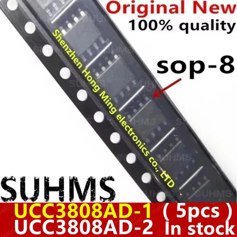 (5piece)100% New UCC3808AD-1 UCC3808A-1 3808A-1 UCC3808AD-2 UCC3808A-2 3808A-2 sop8