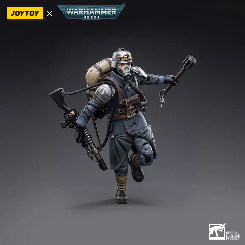 JOYTOY ウォーハンマー 40k 1/18 アクションフィギュアアニメ 10.3 センチメートルアストラミリタラム死の軍団のクリーグ退役軍人分隊衛兵