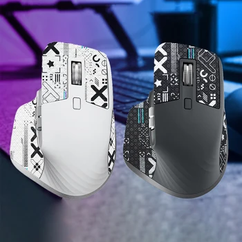 Logitech MX master3/3s 용 마우스 미끄럼 방지 스티커, 마우스 그립 테이프, 스케이트 수제 스티커, 도마뱀 피부 땀 흡입