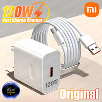 Xiaomi 120W GaN USB Charger Fast Charging High Speed Charger QC 3.0 Universal Phone Adapter for iPhone Xiaomi Huawei Samsung