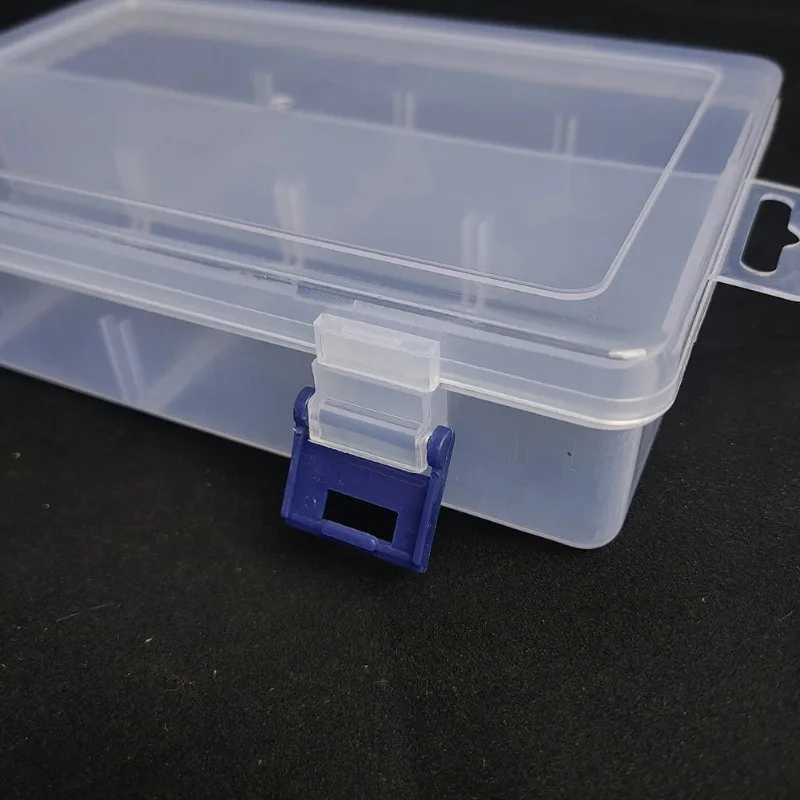 Tools Storage Box Adjustable 8Grids Compartment Plastic Storage Box Screw Holder Case Organizer 20*13.5*4.5cm Pill Hardware Tool image 4