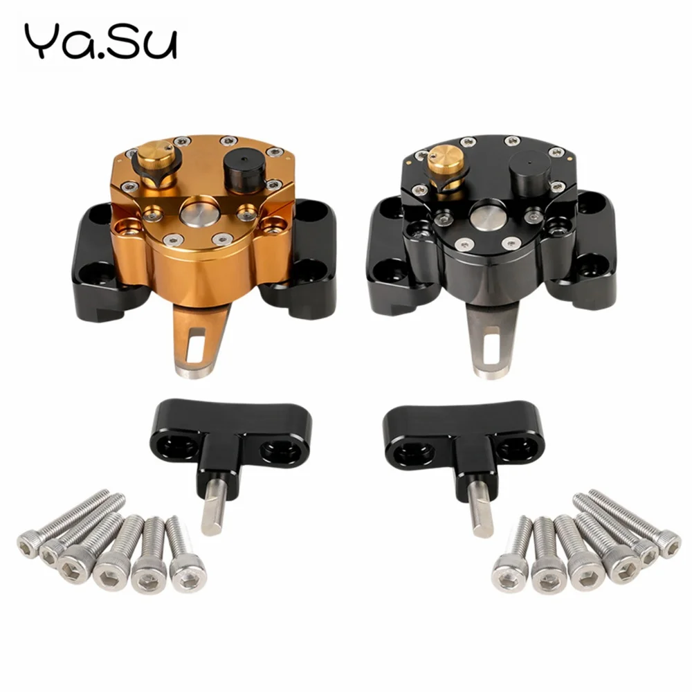 

‌Motorcycle Steering Damper Buffer Anti-whip Head Stabilizer Mount for Honda CB1000R 2011-2017