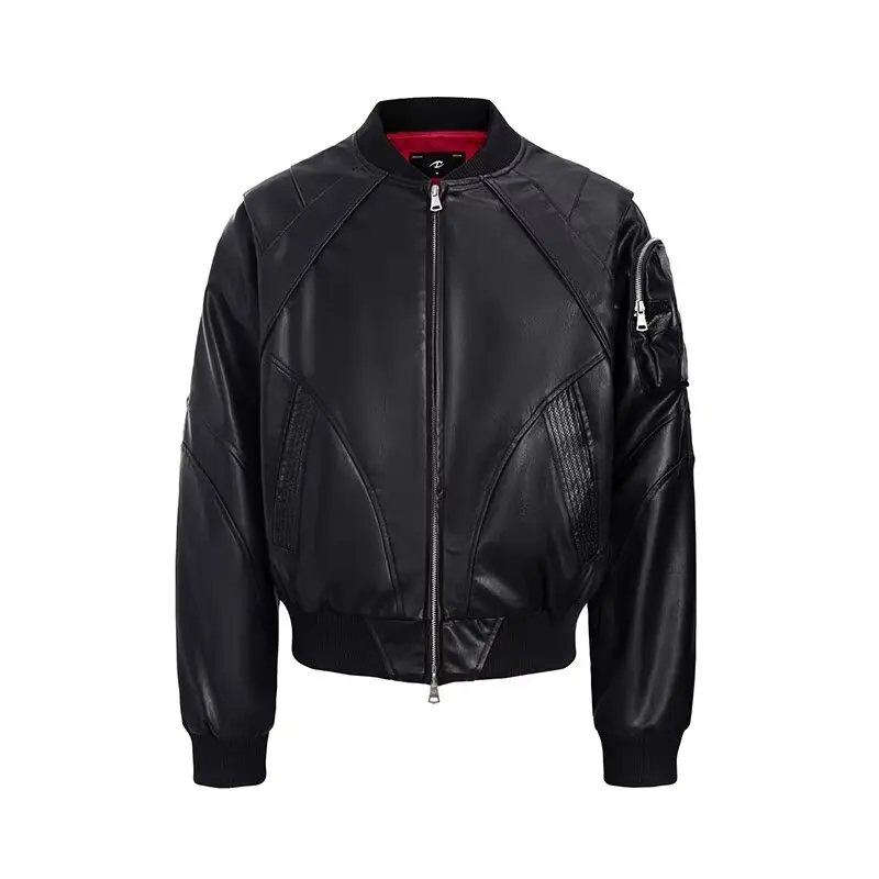 

Red ort Flight Jaet, мужская осенне-зимняя кожаная верхняя одежда большого размера 250, американский Sle, мотоциклетная кожаная верхняя одежда, пальто