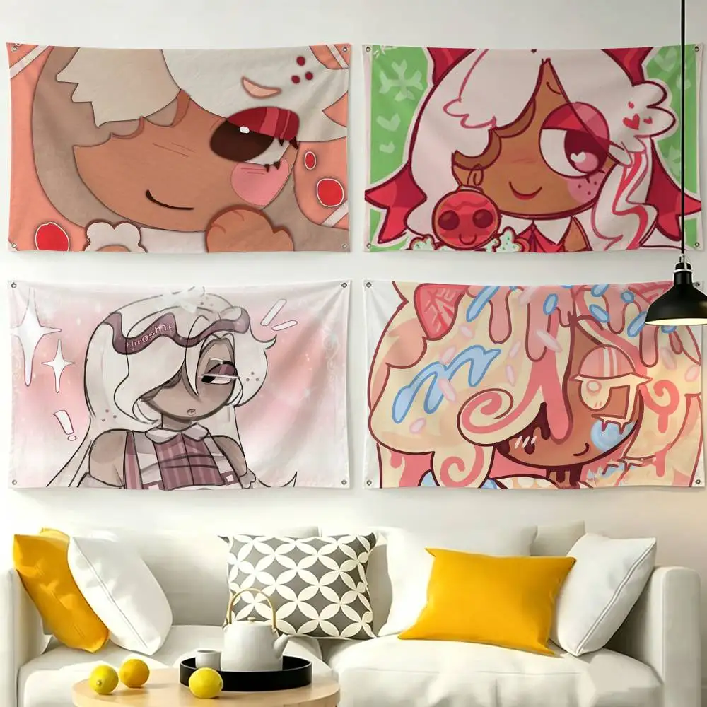 Ginger Dandys World  Flag Suitable For Party Club Outdoor Interior Wall Decoration Banner Fans Gift