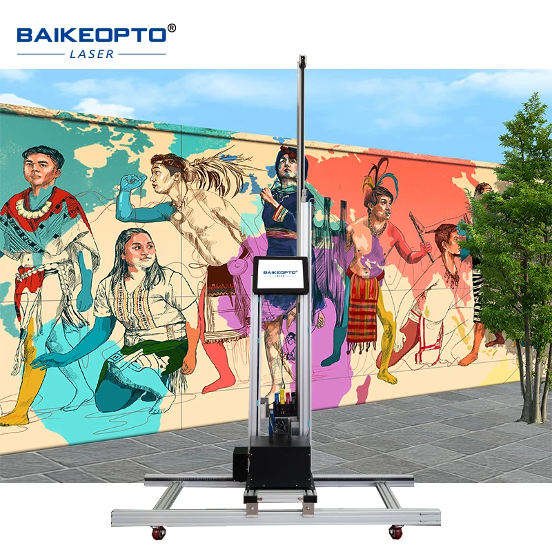 BK-GW12  UV wall printer 3d painting  High-Resolution Printing high definition high speed Eco-Friendly advertisement