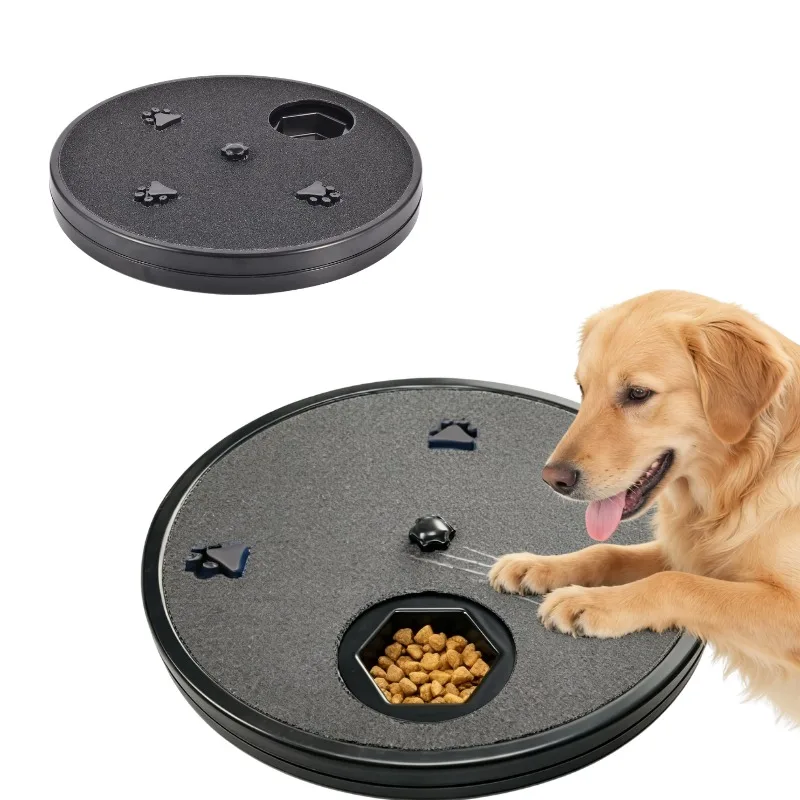 

Rotatable Pet Nail Scraper Slow Feeding Toy with Suction Cup Sandpaper Nail File Trimmer Scratching Board for Dogs Cats Grooming