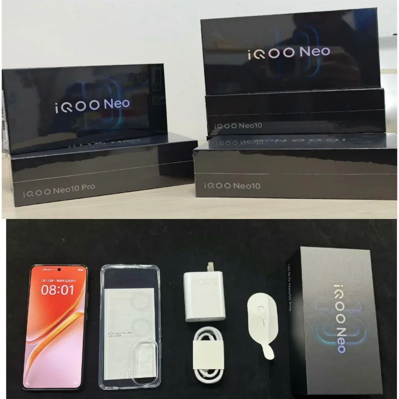 中国版 VIVO IQOO Neo 10 5G 6.78インチ AMOLED Snapdragon 8 Gen 3