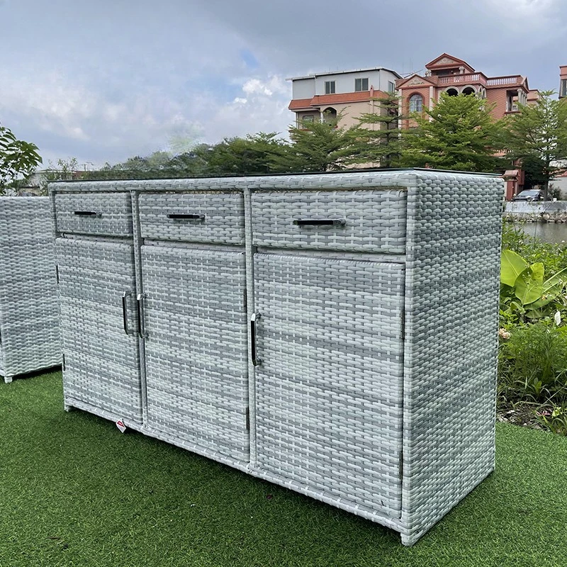 

Outdoor Garden Storage Cabinet Furniture Living Room Locker Villa Shelf Outdoor Storage Tea Cabinet Shoe Cabinet