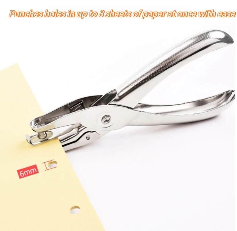 

Дырокол с одним отверстием, металлический диаметр пор 6 мм, плоскогубцы, ручные дыроколы для скрапбукинга