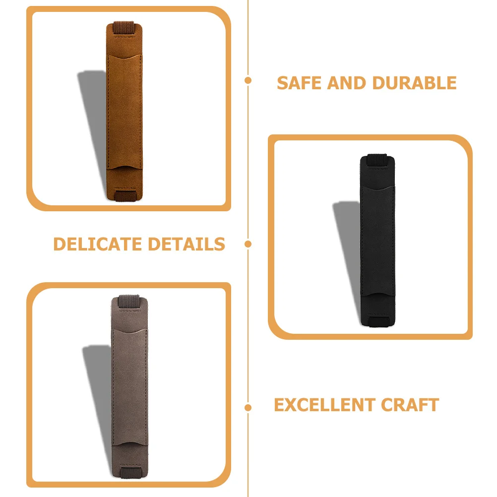 

4Pcs Business Fountain Pen Sleeves Adjustable Elastic Band Pen Holders for Notebooks Planner Protectors
