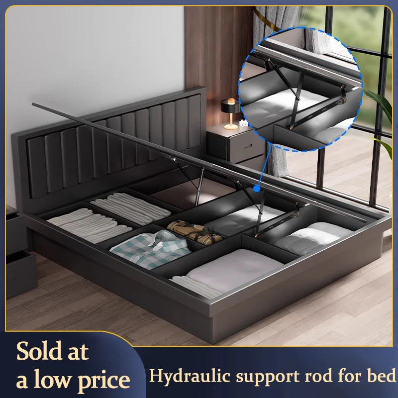 

Hydraulic Support Rod Bed With Pneumatic Rod Tatami Bed Frame Buffer Lifter Home Double Hydraulic Gas Support Rod