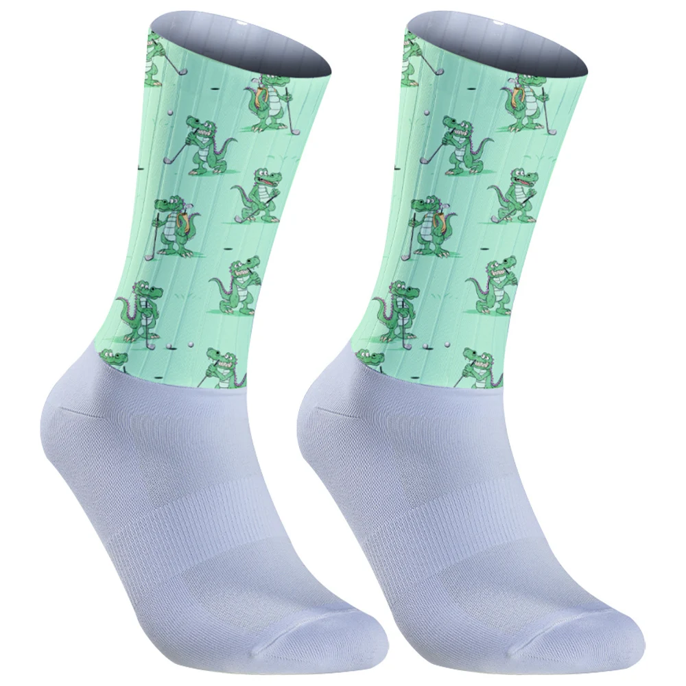 New Unisex Breathable Sports Running Cycling Socks Trekking Athletic Basketball Socks Halloween image 3