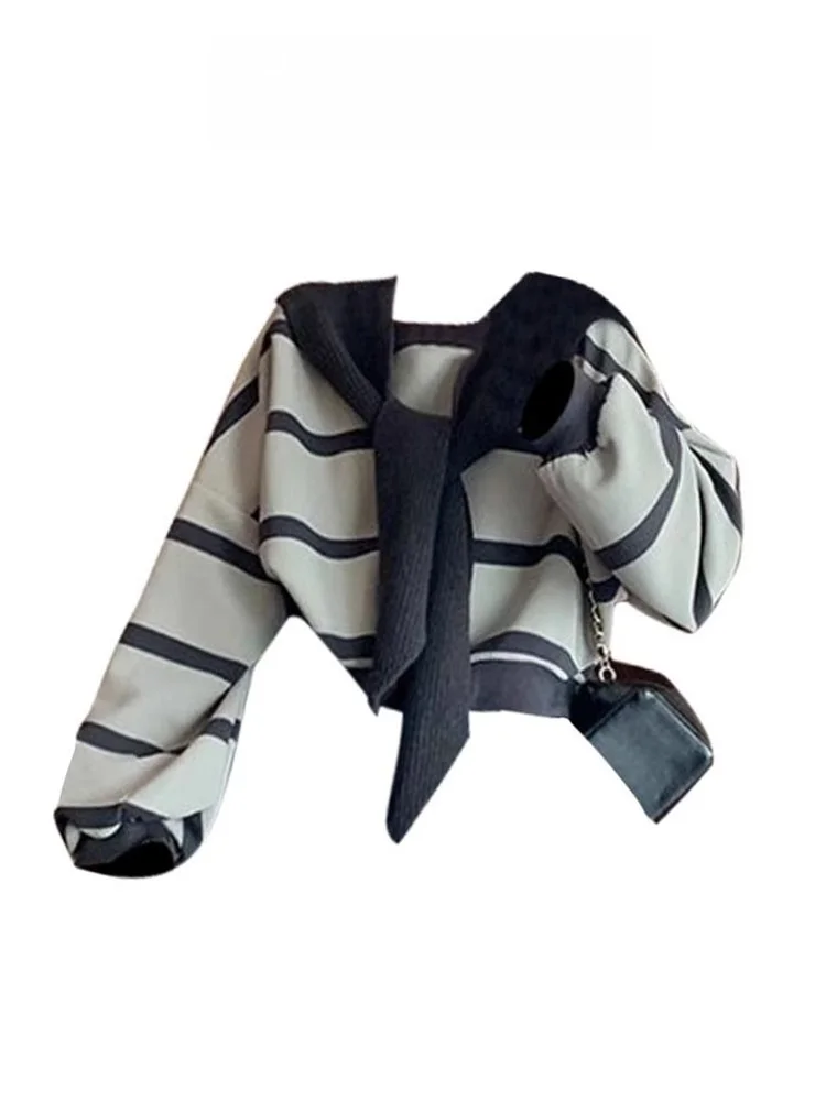 

Женский комплект из двух предметов: худи и топ с полосками, утепленный флисом, с круглым вырезом и драпировкой на плечах, в корейском стиле, осень-зима