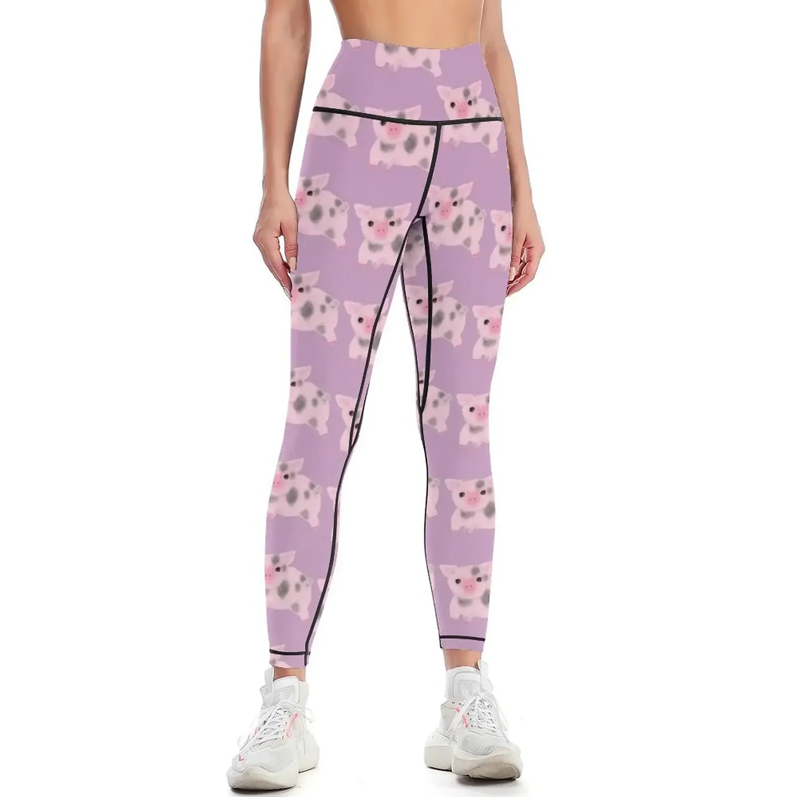 

Little Piglet Leggings leggins push up woman gym sportswear woman Golf wear sport legging Womens Leggings