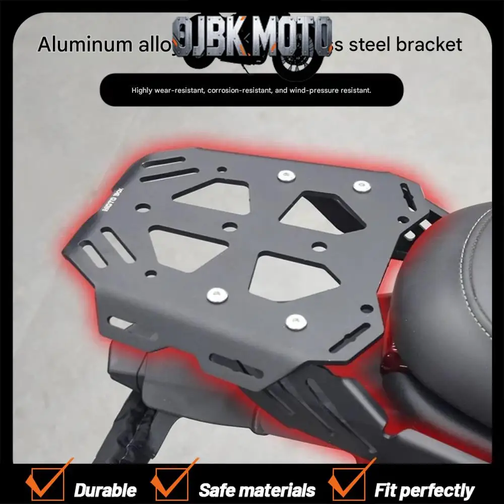 【Perfect fit】GK500 Rear Rack Bracket, BRIXTON CSFIRE 500 Tail Box Fuel Tank Bracket, Retro Canvas Tool Bag