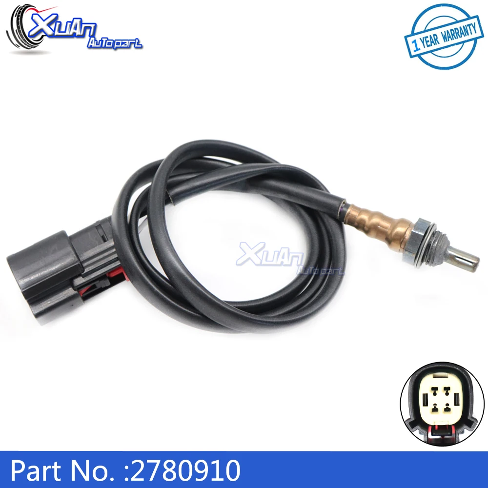 

XUAN New Rear Downstream Lambda Probe O2 Oxygen Sensor 2780910 for Harley Davidson Electra Glide Enginess 27809-10 2010-2017