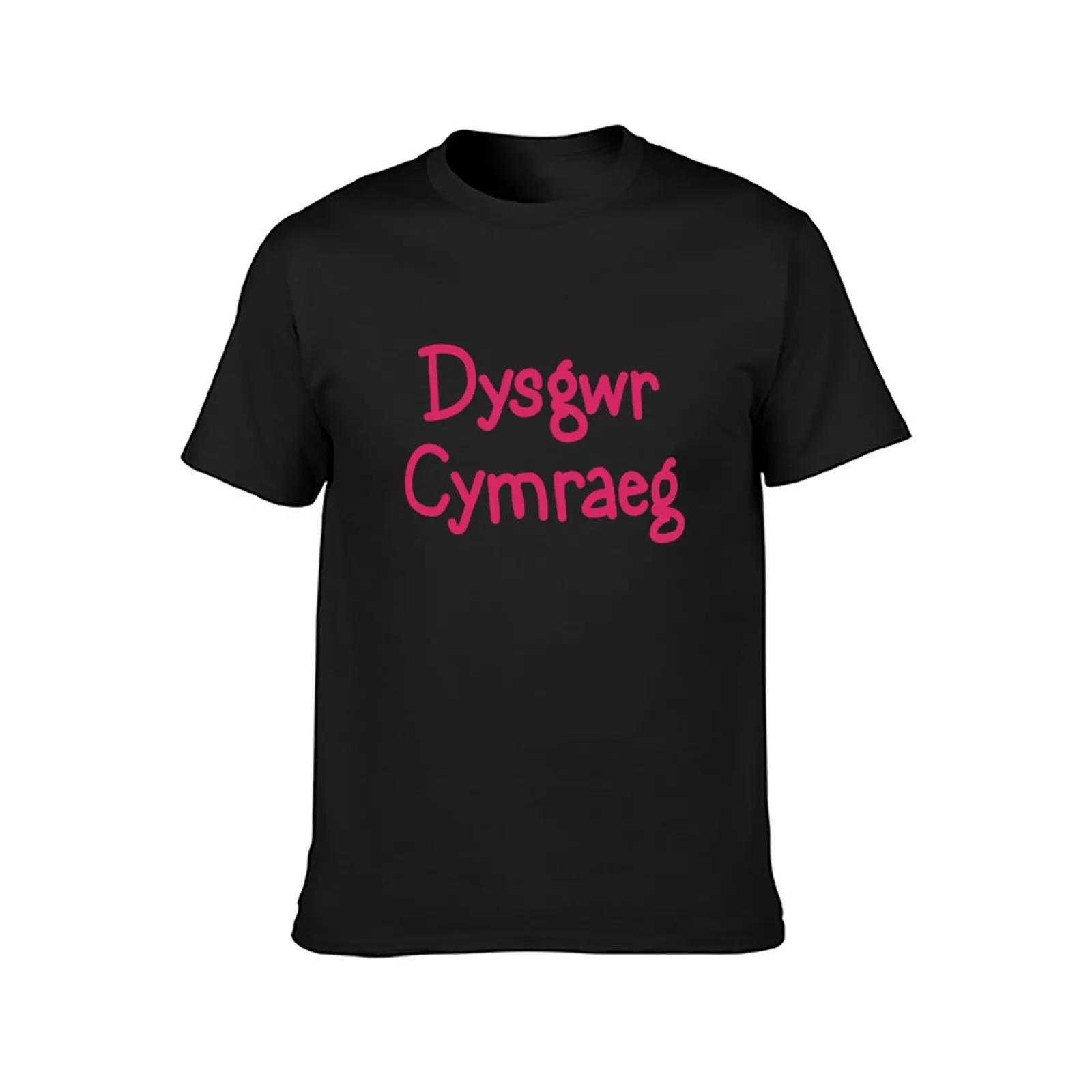 Welsh Learner Dysgwr Cymraeg T-Shirt for a boy anime clothes blacks customs design your own mens clothing