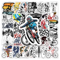 Cool Bike Stickers MTB Mountain Bicycle DIY Kids Gift Toys Decoration Decal for Laptop Phone Bottle Scrapbook Journal Waterproof