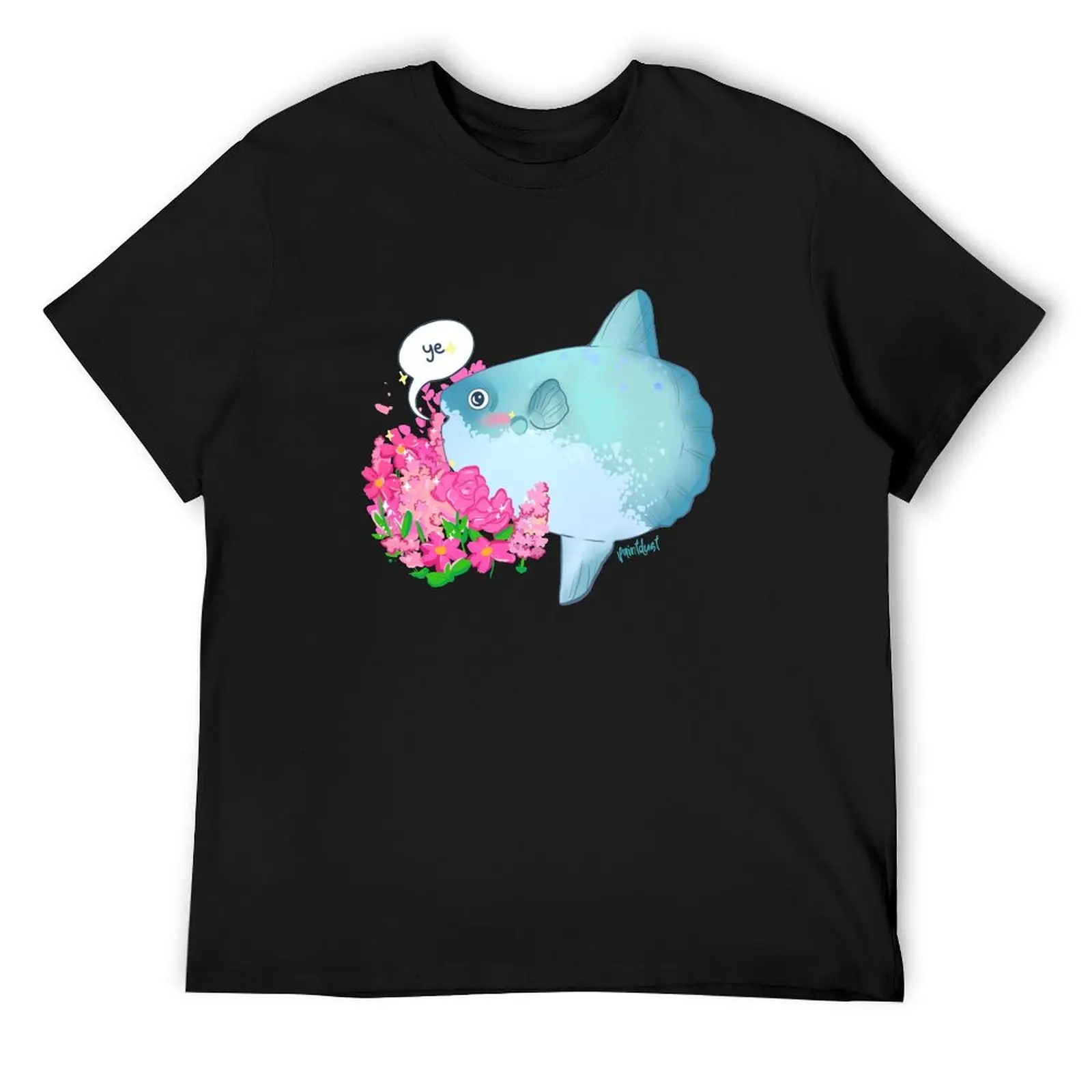 Sunfish Says Ye Meme - OFFICIAL ARTIST UPLOAD T-Shirt basketball graphic tees kawaii clothes plain black t shirts men